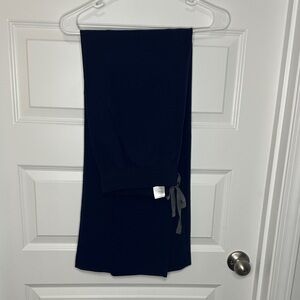Figs navy blue Isabel wide leg scrub pants #2